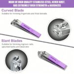 16-in-1 stainless steel manicure & pedicure grooming kit, 1 unit - Image 8