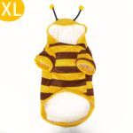 Bee design pet hoodie for small pets, 1 unit - Image 11