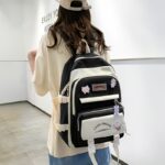 Cute lightweight backpack set with shoulder bag & pencil case, 5 pack - Image 9