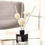 2D flat rose apple car air freshener vent clip, 1 unit - Image 6