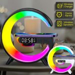 Multi-function RGB wireless charger speaker lamp, 1 unit - Image 2