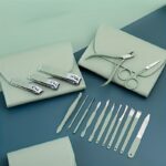 16-in-1 stainless steel manicure & pedicure grooming kit, 1 unit - Image 3
