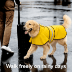 7-Size dog raincoat hooded cape, 1 unit - Image 10