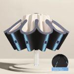 Automatic reverse umbrella with light, 1 unit - Image 5