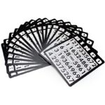 Deluxe bingo set, includes bingo cage, 18 mixed cards, 1 unit - Image 4