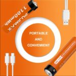 Pujimax rechargeable AAA lithium battery, 2 pack - Image 4