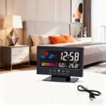 Multifunctional LED digital calendar clock, 1 unit - Image 3