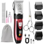 Low-noise cordless pet hair clipper with rechargeable & 4-Color, 1 unit - Image 11