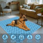 2026 Ice‑Cool upgrade summer pet cooling pad dog bed, 1 unit - Image 2