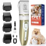 Low-noise cordless pet hair clipper with rechargeable & 4-Color, 1 unit - Image 7