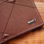 Men's large capacity soft faux leather wallet, 1 unit - Image 8