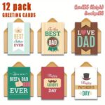 Fun father's day cards with envelopes, 12 pack - Image 2