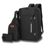Women’s backpack set for spring and summer travel, 3 pack - Image 12