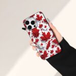 An innovative Canada maple leaf pattern phone case, 1 unit - Image 3