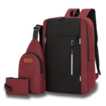 Women’s backpack set for spring and summer travel, 3 pack - Image 13