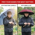 Outdoor umbrella hat, hands-free sun protection, 1 unit - Image 11