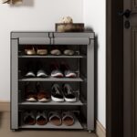 5/8/10 layer shoe rack with non-woven fabric cover, 1 unit - Image 7