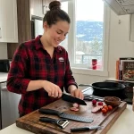 Kitchen knife set, ultra sharp and durable, 6 pack