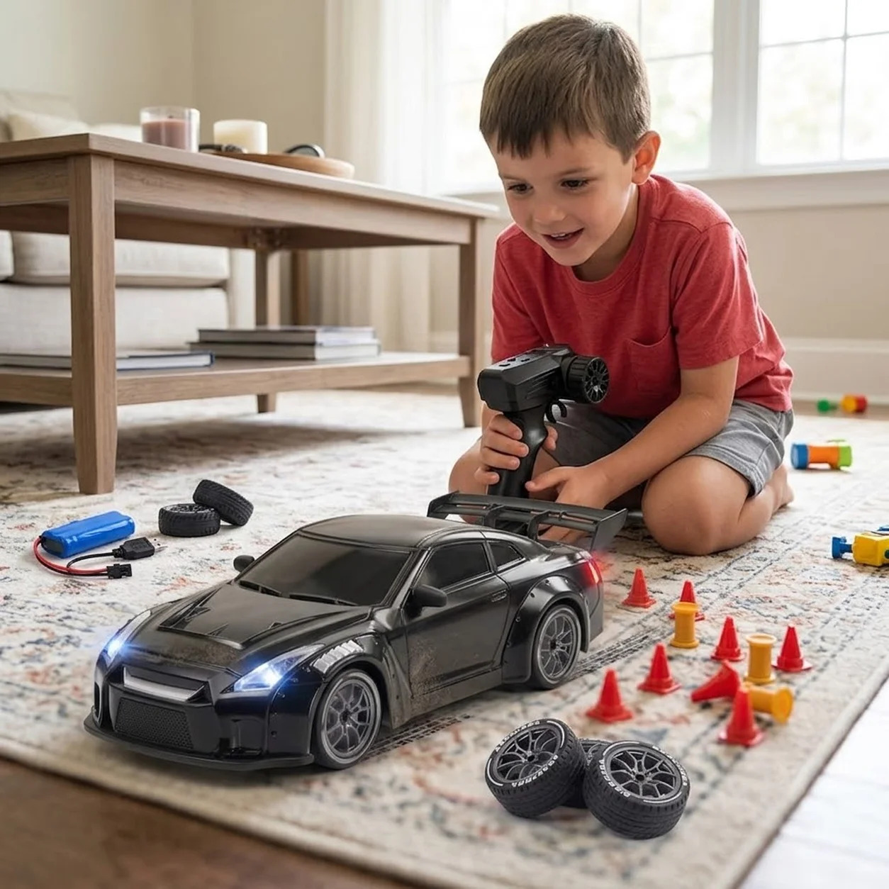 NATG392 1/24 RC drift car, high-speed remote control truck, 1 unit - Image 1