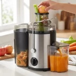 500W high-power stainless steel centrifugal juicer, 1 unit