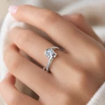 Eight-heart eight-arrow zirconia ring adjustable wedding band, 1 unit