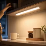 NBBUFF motion sensor LED night light USB rechargeable 360°, 1 unit