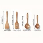 10-Piece Natural Wooden Kitchen Utensil Set - Image 6