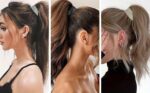 3-Piece Rhinestone Hair Claw Clip Set for High Ponytails - Image 5