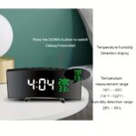 6.6-Inch LED Digital Alarm Clock with Temperature & Humidity Display - Image 10