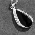 Gothic Waterdrop Pendant Necklace for Women - Image 12