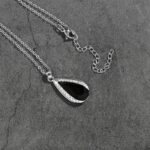 Gothic Waterdrop Pendant Necklace for Women - Image 8