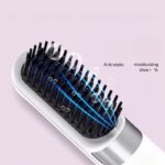 Portable Wireless Hair Straightening Comb with LED Display - Image 5