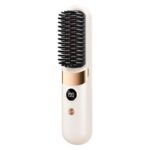 Portable Wireless Hair Straightening Comb with LED Display - Image 7