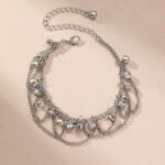 Silver Tassel Bell Chain Anklet for Women - Image 7