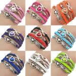 Vintage Multi-Layer Rope Bracelet with Heart Charm - Image 4