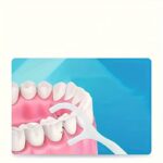 50-Piece Disposable Dental Floss Picks - Image 3