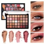 40-Color Eyeshadow Palette With Glitter, Pearl And Matte Shades