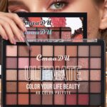 40-Color Eyeshadow Palette With Glitter, Pearl And Matte Shades