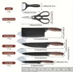 6-Piece Stainless Steel Kitchen Knife and Tool Set - Image 5