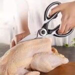 Multifunctional Stainless Steel Kitchen Scissors - Image 9
