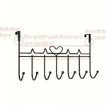 Over-the-Door 7-Hook Metal Storage Rack - Image 7