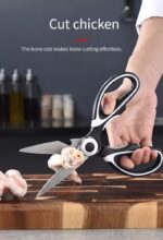 Multifunctional Stainless Steel Kitchen Scissors - Image 15