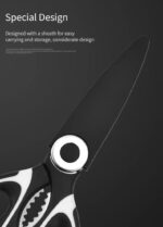 Multifunctional Stainless Steel Kitchen Scissors - Image 18