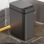 2-Piece 2.94-Gallon Motion Sensor Smart Trash Can Set