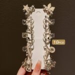 10-Piece Pearl and Rhinestone Mini Hair Claw Clip Set - Image 6