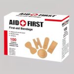 100-Piece Assorted Self-Adhesive First Aid Bandages - Image 6