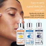 3-Piece Vitamin C, Retinol and Hyaluronic Acid Facial Serum Set