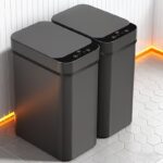 2-Piece 2.94-Gallon Motion Sensor Smart Trash Can Set - Image 4
