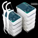 50-Piece Disposable Dental Floss Picks