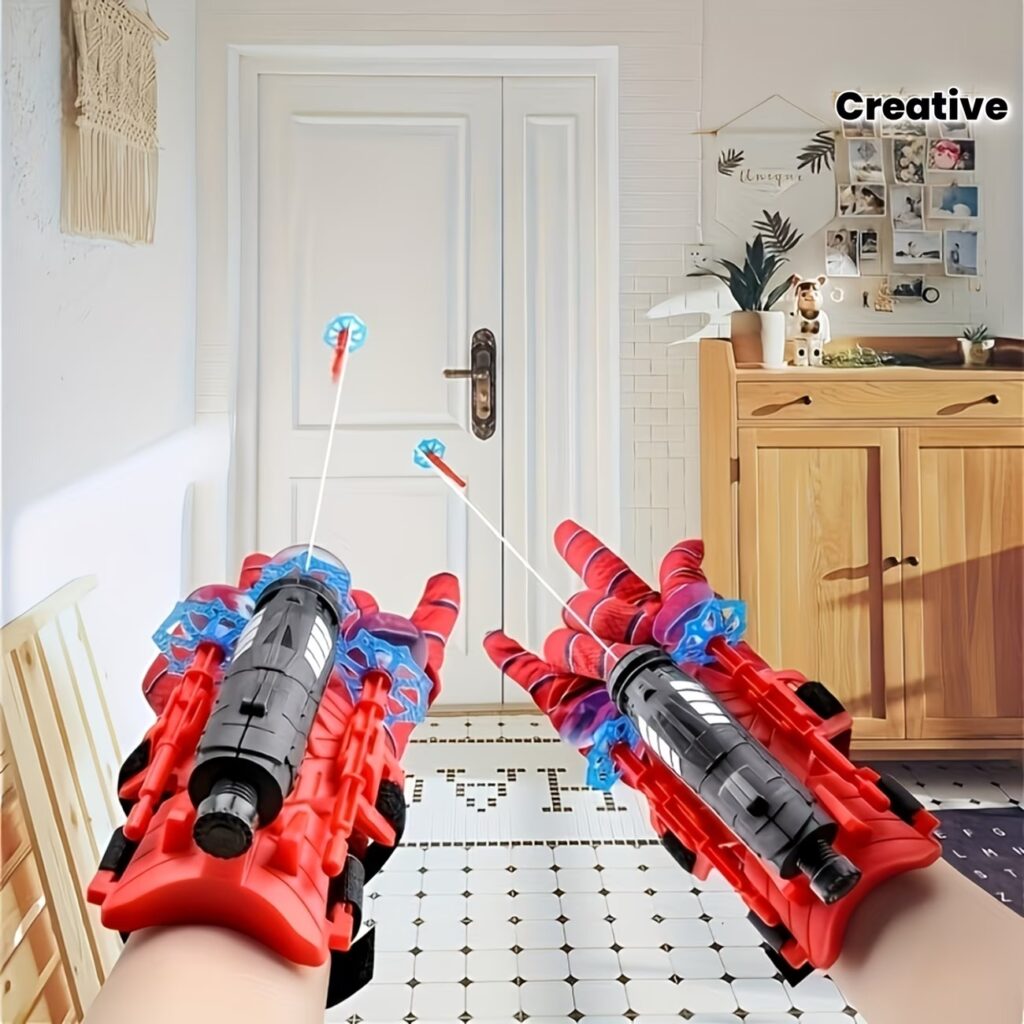 Spider Web Launcher Glove Toy Set